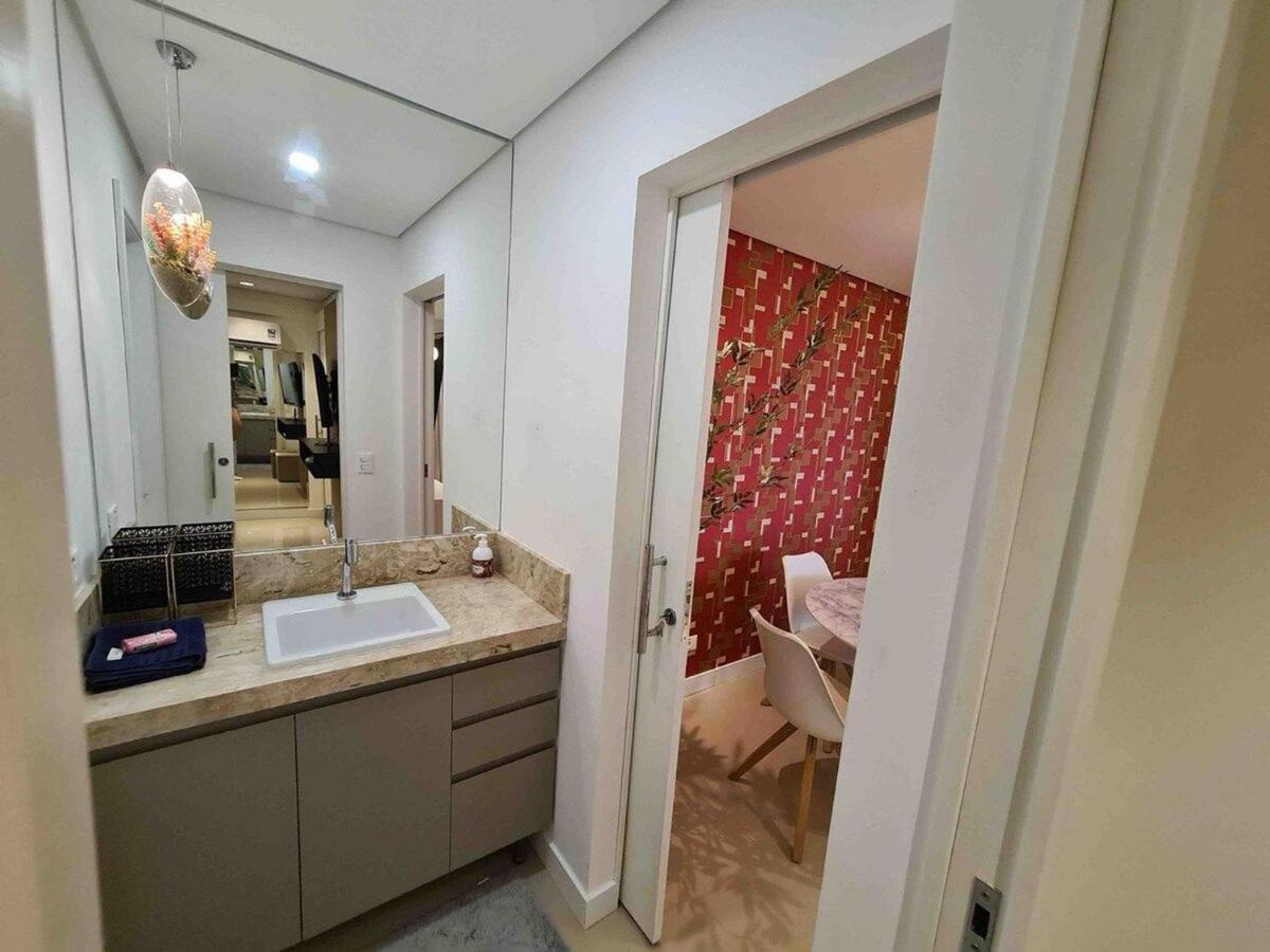 Appartamento Studio no Centro gastronômico de FOZ com vista para o rio Paraná Foz do Iguaçu Esterno foto
