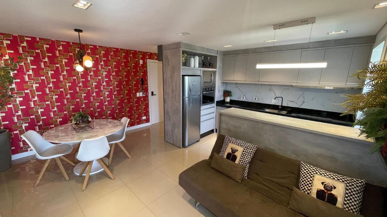 Appartamento Studio no Centro gastronômico de FOZ com vista para o rio Paraná Foz do Iguaçu Esterno foto